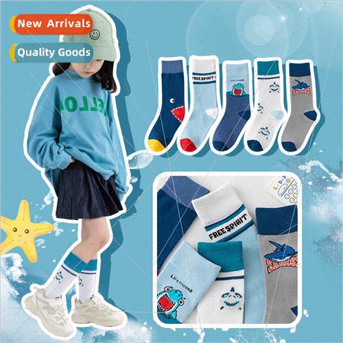Fall winter children socks boys girls mid-calf socks boys ki