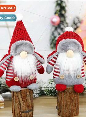 Christmas decorations Santa Claus ornament Christmas faceles