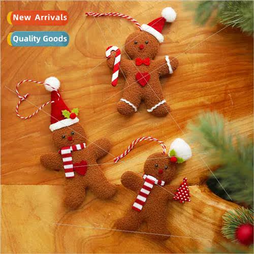 2024 new Christmas decoration gingerbread man small doll pen