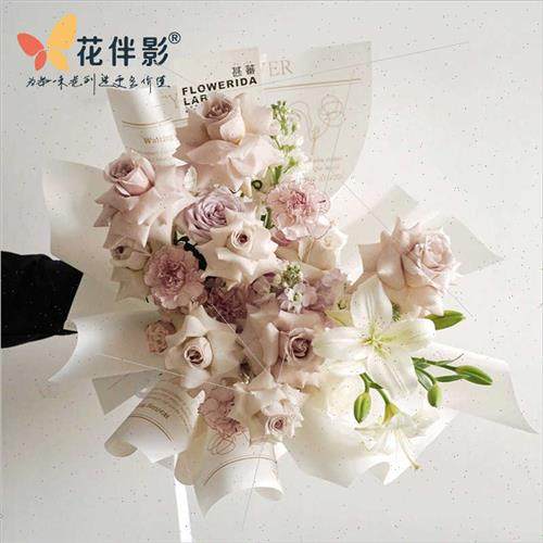 Waterproof ins art paper English newspaper floral wrapping k