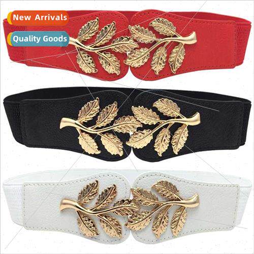 Autumn winter new dress decorative belt elastic women waist