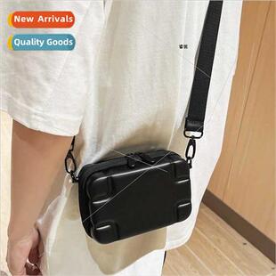 Crossbody bag men bag new tide messenger bag casual PU unise