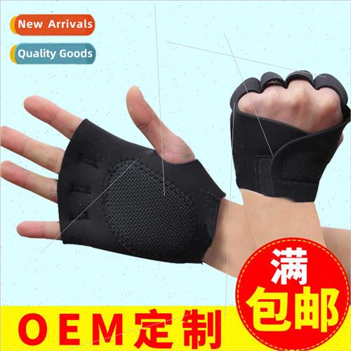 Fness half finger gloves gym riding climbing badminton fishi