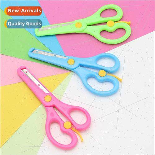 DIY handmade cutting stationery toddler paper cutting safety