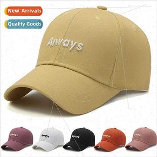 spring fall brim hat basebal bent female new Fashion Korean
