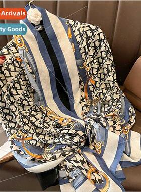 Korean  splicing design letters design thousbirds check cott