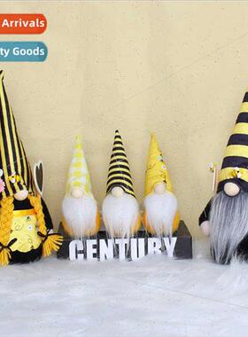 Bee Festival Faceless Doll Doll Cute Bee Gnome Ornament Deco