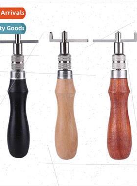 Stainless Steel Leather Groover 7-in-1 Multi-Functional Edge