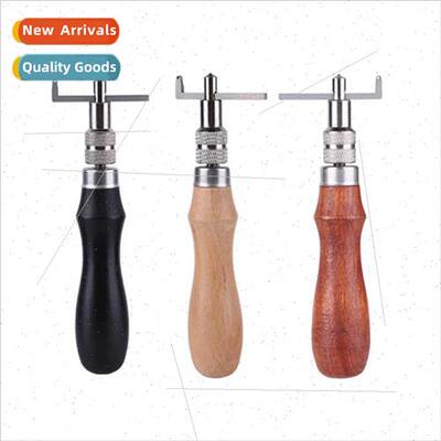 Stainless Steel Leather Groover 7-in-1 Multi-Functional Edge