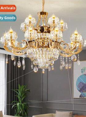 chandelier upscale atmosphere K9 crystal living room dining