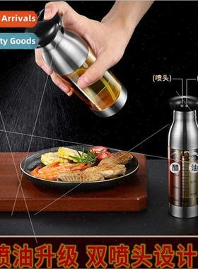 Kchen glass double-head spray oil bottle atomized press oil