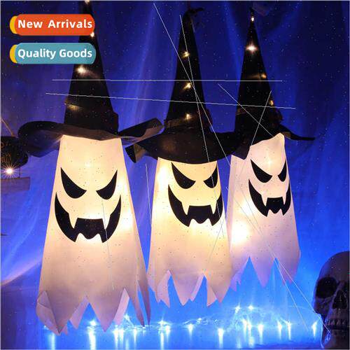 Spider web lights Halloween decorative lights LED ambient ar