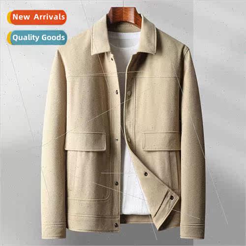 New men lapel jacket 2023 Spring Autumn nd Korean  top youth