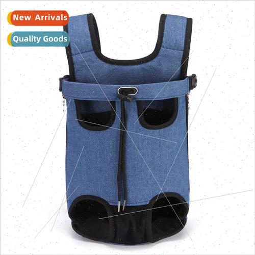 Pet Chest Bag New Pet Bag Out Folding Dog Cat Bag Canvas Cow