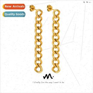 law earrings ins colorfast sister steel Fashion tanium