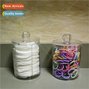 Transparent cotton swabs makeup remover cotton organizer cot