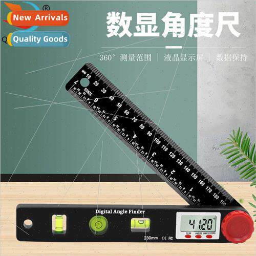 New 4in1 Digal Angle Ruler Universal Level  Ruler Carpenter