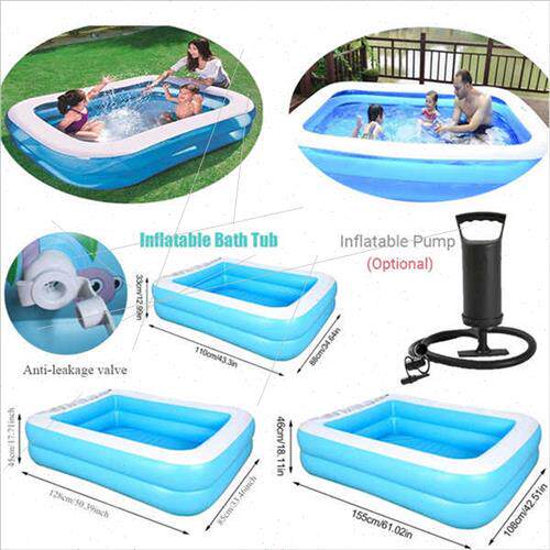 Thickened children inflatable swimming pool适用home use adul