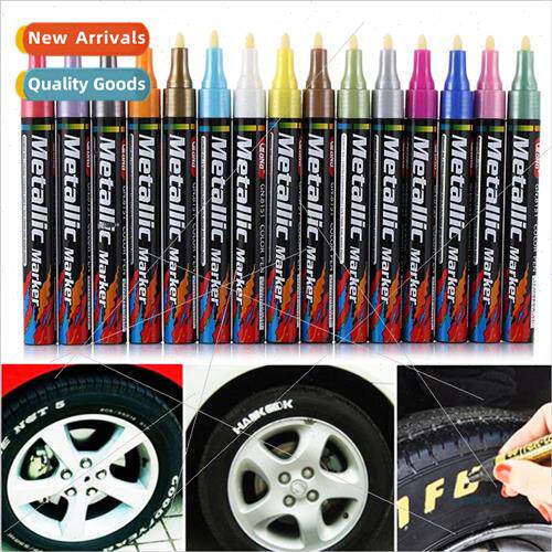 New Permanent Tyre Paint Pen Car Motorcycle Bike Creative Ma