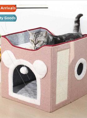 Cat lter four seasons universal foldable winter warm cat nes