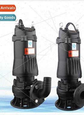 WQ household sewage pump 220V three-phase sewage pump pumpin