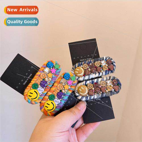 full diamond cute girl Yuan Qi sense smiley wool handmade BB