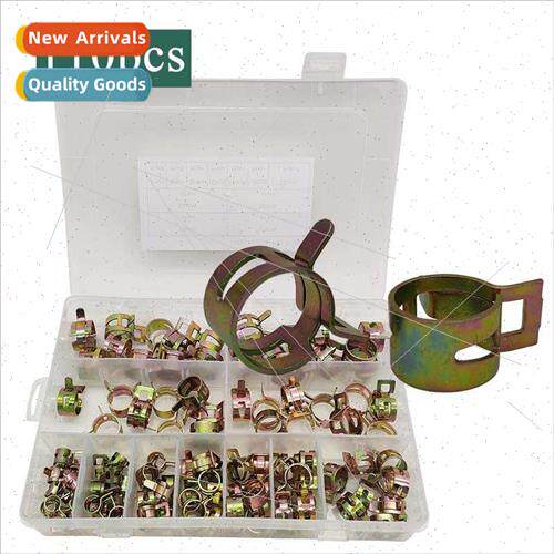 110pcs box zinc plated spring hose clamps 7-17mm 11 sizes ho