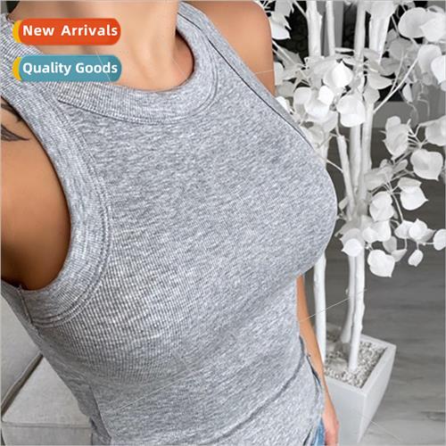 New Arrival Women Catton Crop Tops Summer Camis Ladies Casua