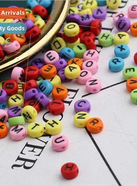 diy children early education beads acrylic loose beads lette