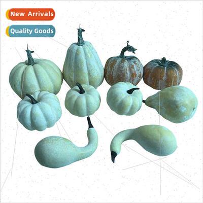 Halloween whe pumpkin set plastic fru fake pumpkin cabinet d