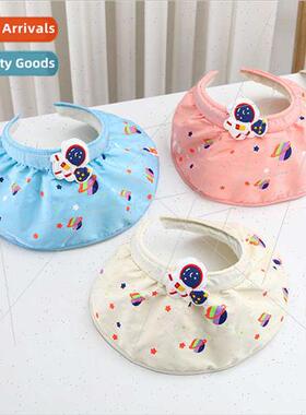 Spring summer  children sunshade hollow top hat astronaut cu