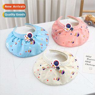 Spring summer  children sunshade hollow top hat astronaut cu
