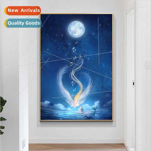 2022 new precision printing cross stch modern  living room v