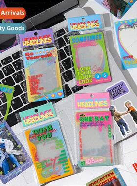 Weekly headline sticker pack creative Korea sticker material
