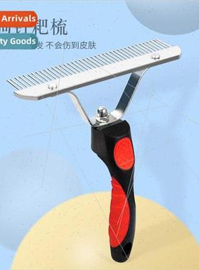 Pet Comb Hair Comb Glue Handle Nail Rake Comb Pet Row Comb M