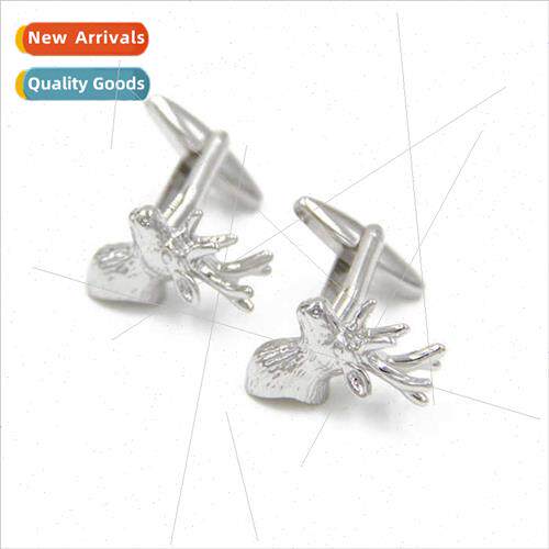 Animal Fine deer head shape cufflinks Atmospheric cufflinks