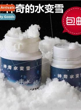solidifying powder large bottle disappearing water water int