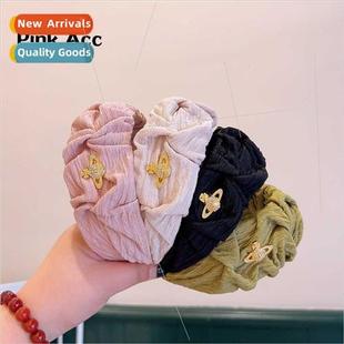 pleated hair fall top cranial high bud retro early Korea