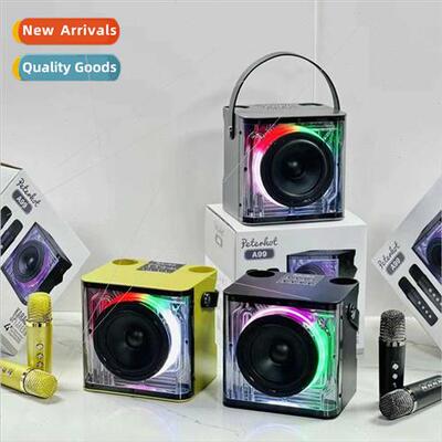 Transparent mechanical A99 wireless bluetooth speaker portab