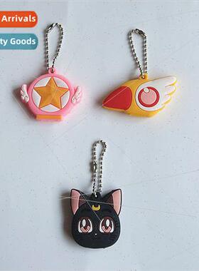 Japanese Anime Moon Cosplay Card Captor Sakura Cartoon Keych