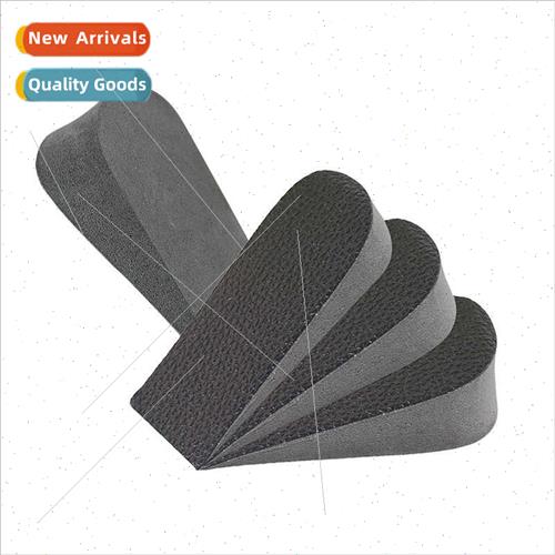 Leather men women inner invisible insole pad insole -slip ba