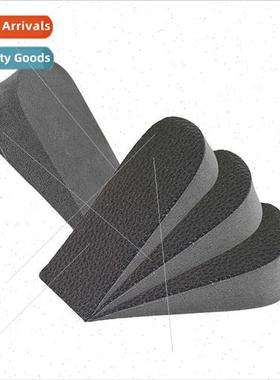 Leather men women inner invisible insole pad insole -slip ba