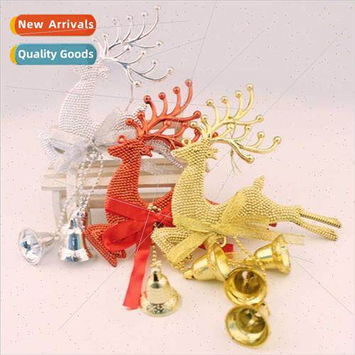 3 colors available Deer wh bells small deer Christmas bells