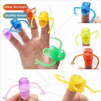 Plastic Dinosaur Finger Puppets Finger Cases Storytelling Mi