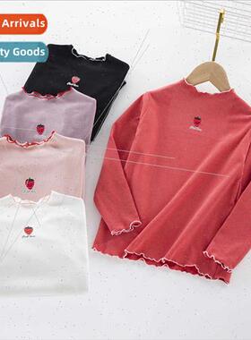 Children bottoming shirt spring fall winter new middle large