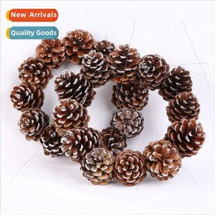New natural pine cone Christmas decorations hanging Christma