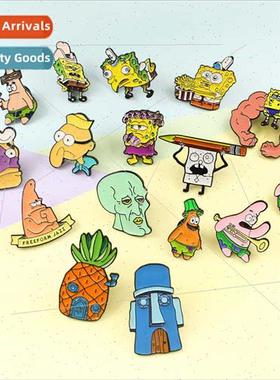 Cartoon SpongeBob SquarePants series large family combinatio
