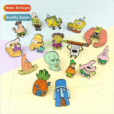 Cartoon SpongeBob SquarePants series large family combinatio