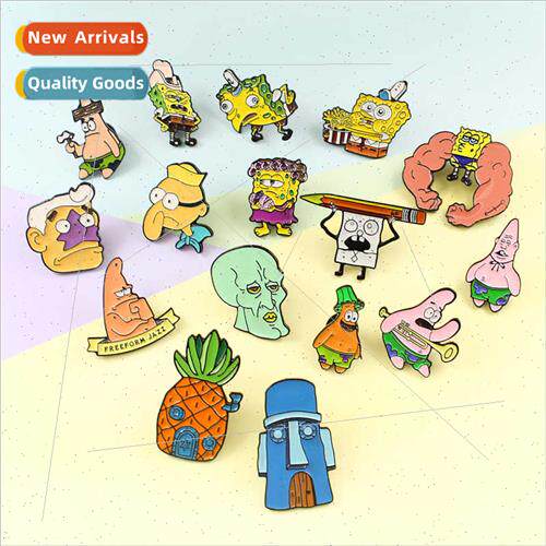 Cartoon SpongeBob SquarePants series large family combinatio