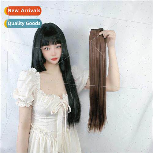Europe wig piece women one piece head hair extensions two cl